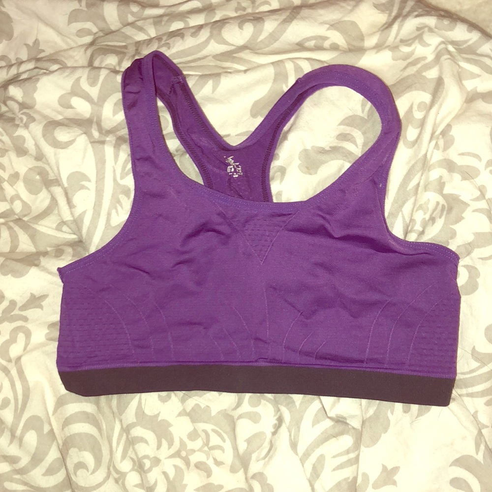 Purple Sports Bra